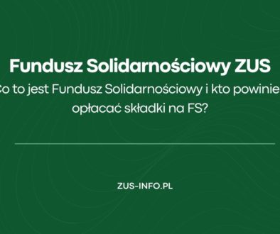 Fundusz Solidarnościowy ZUS