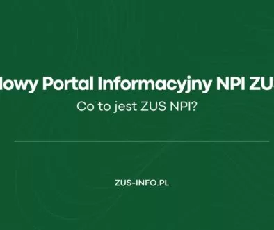 Nowy Portal Informacyjny ZUS NPI