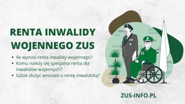 Renta inwalidy wojennego ZUS