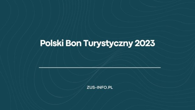 Polski Bon Turystyczny 2023